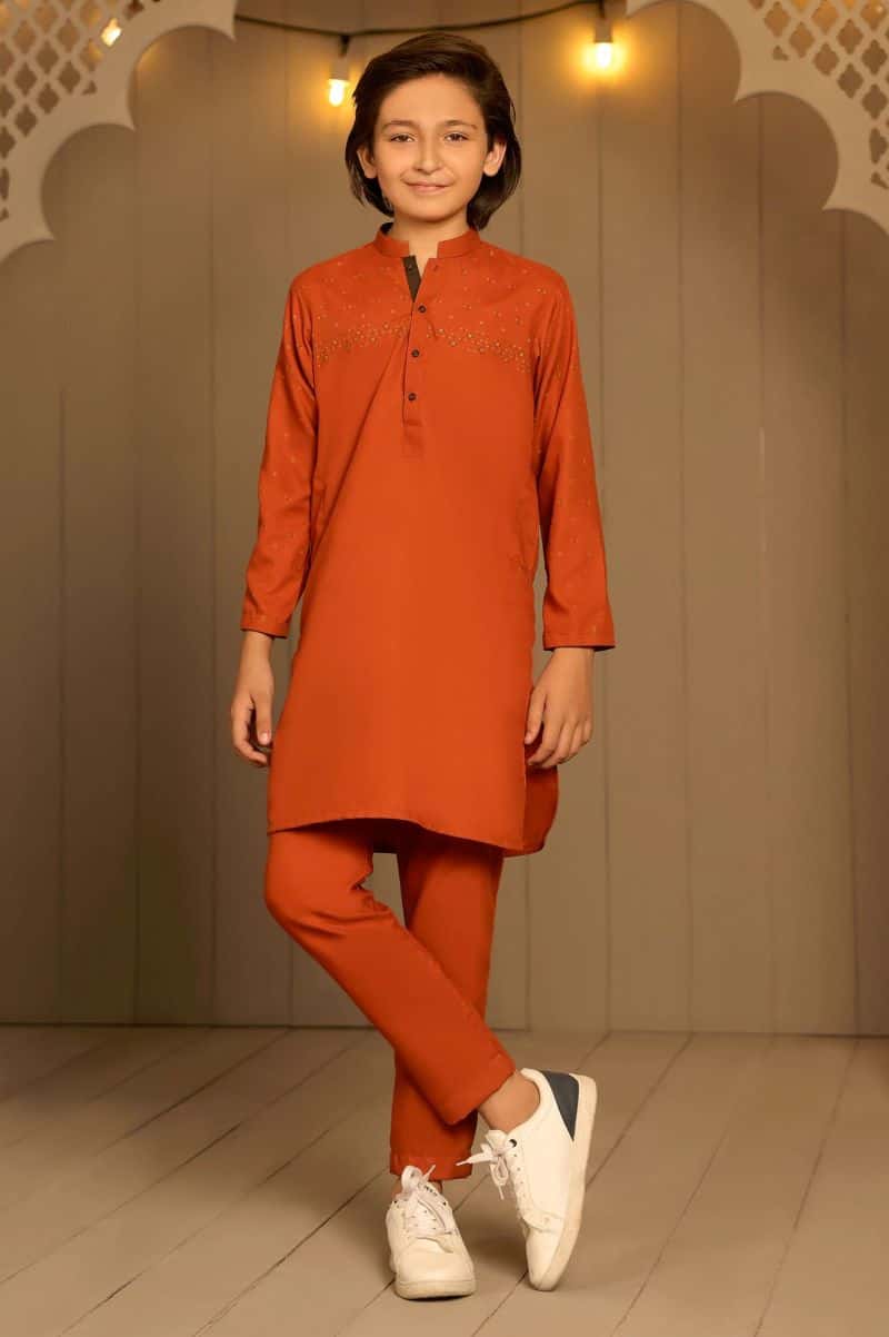 Red Boys Kurta Pajama