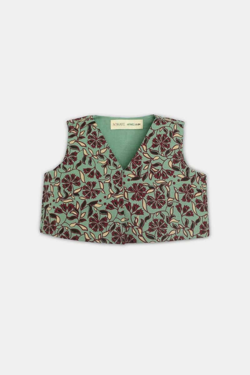 Printed Infant Waistcoat