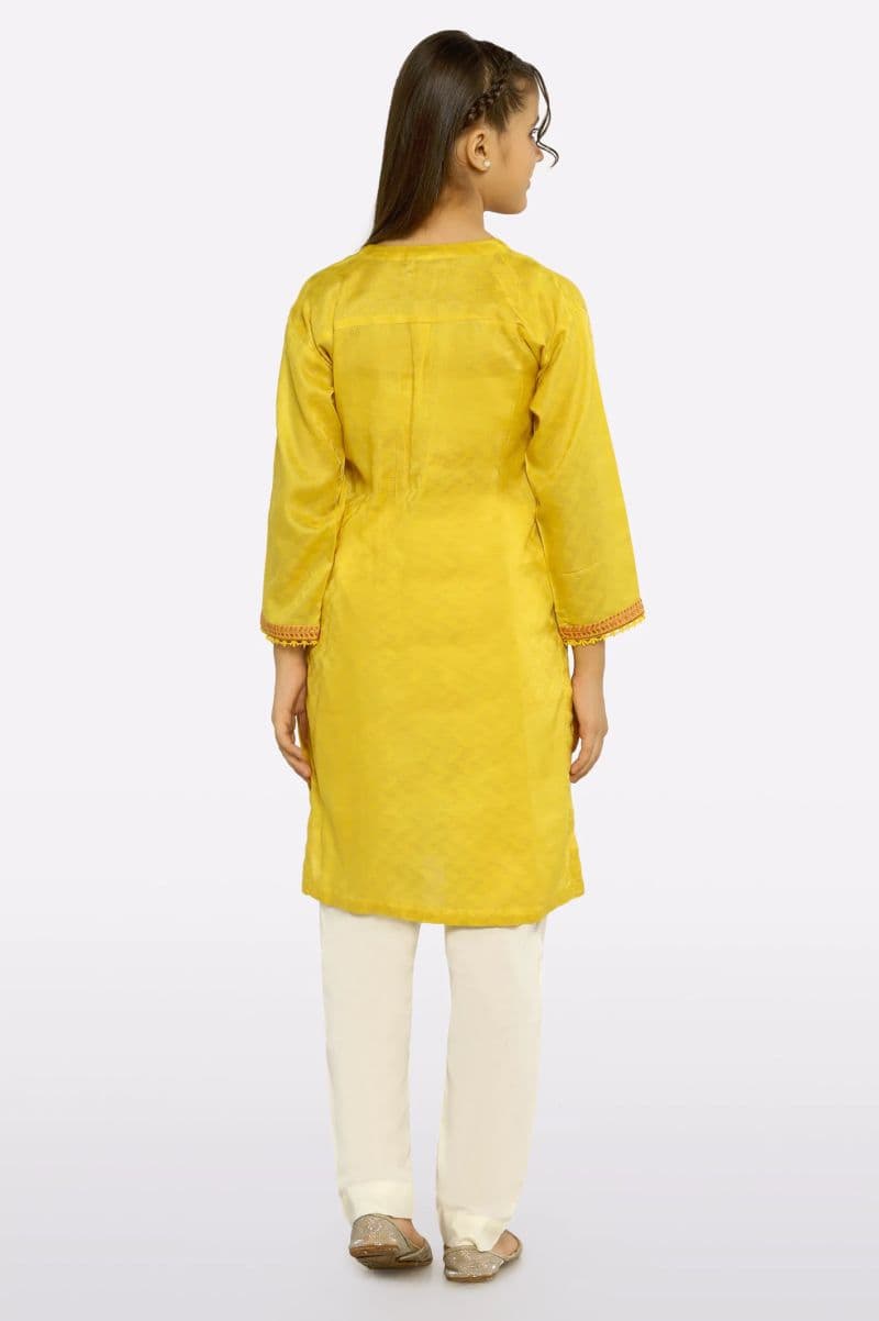 Embroidered Girls Kurti thumbnail