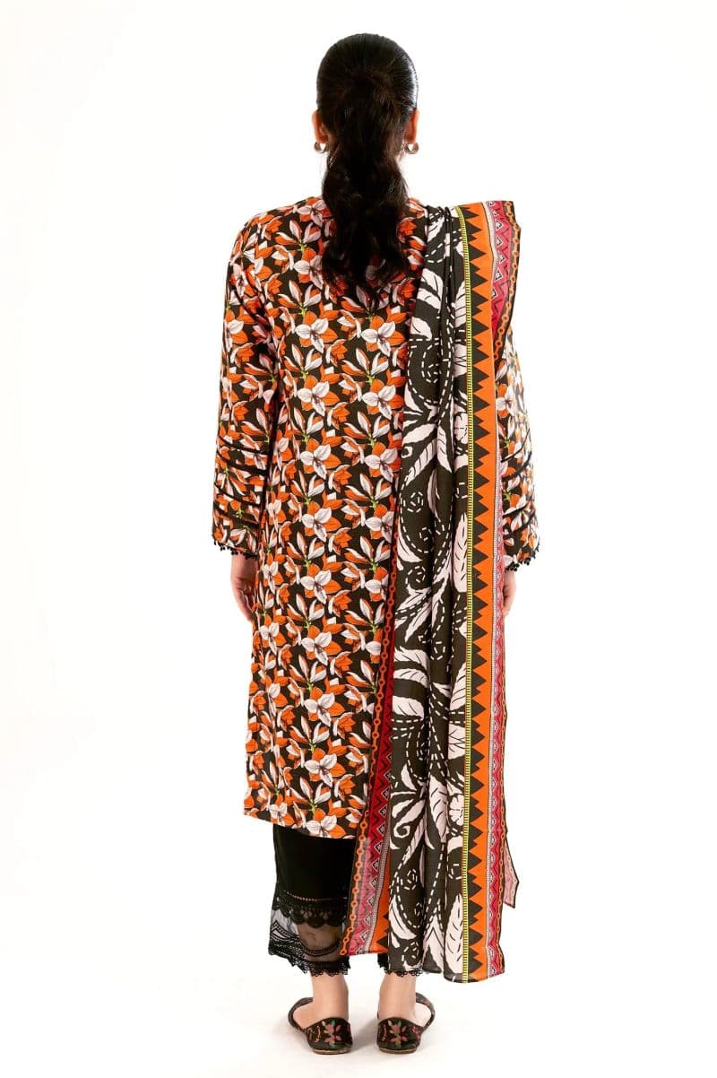 Printed Kurti with Dupatta thumbnail