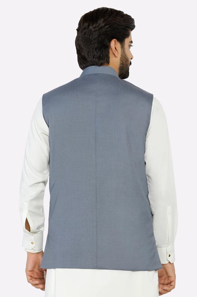 Light Grey Waistcoat thumbnail