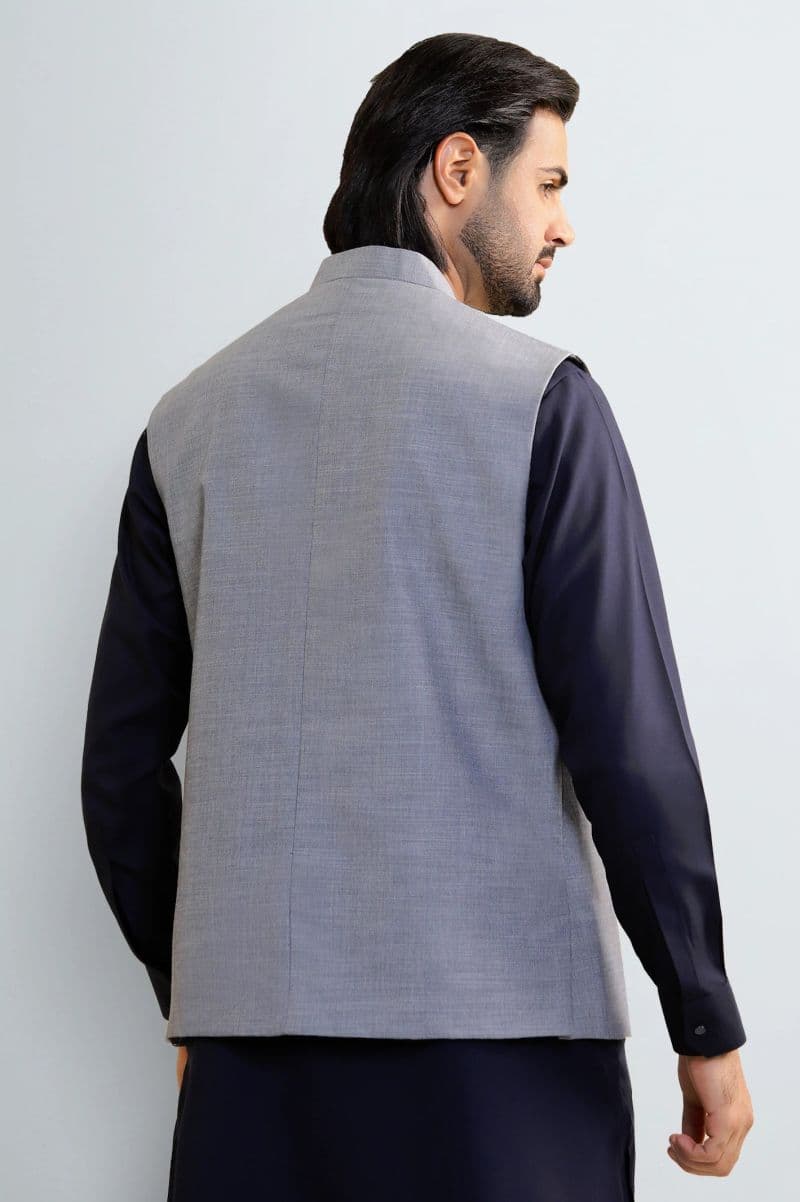 Ash Grey Waistcoat thumbnail