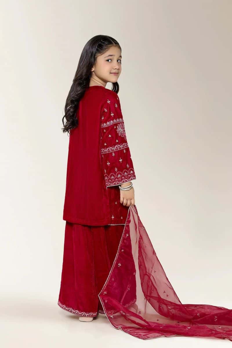 Embroidered Girls 3PC - alternate view