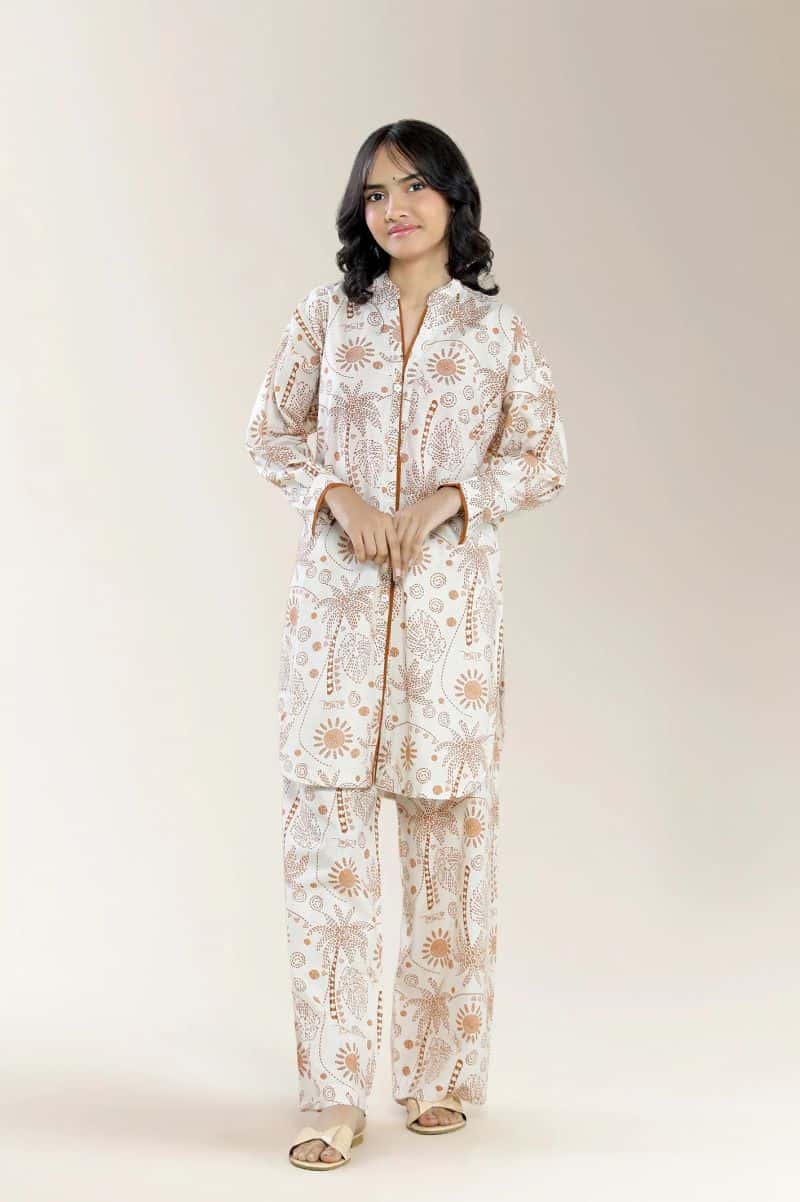 Embroidered Teens 2Pc