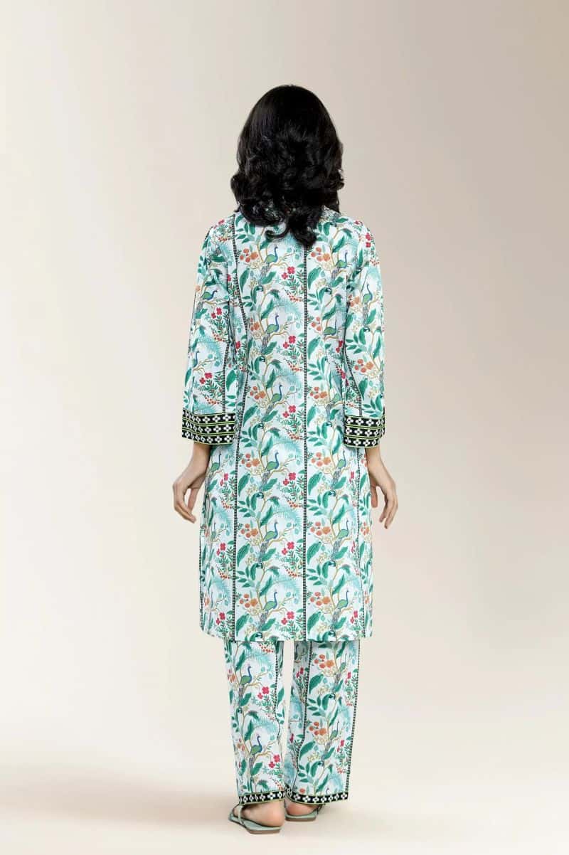 Embroidered Cambric Ivory Teens 2Pc - alternate view