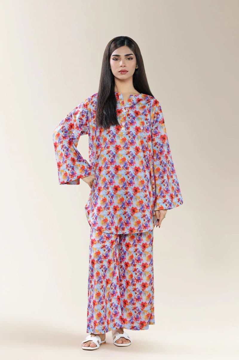 Printed Lawn Grey 2PC thumbnail