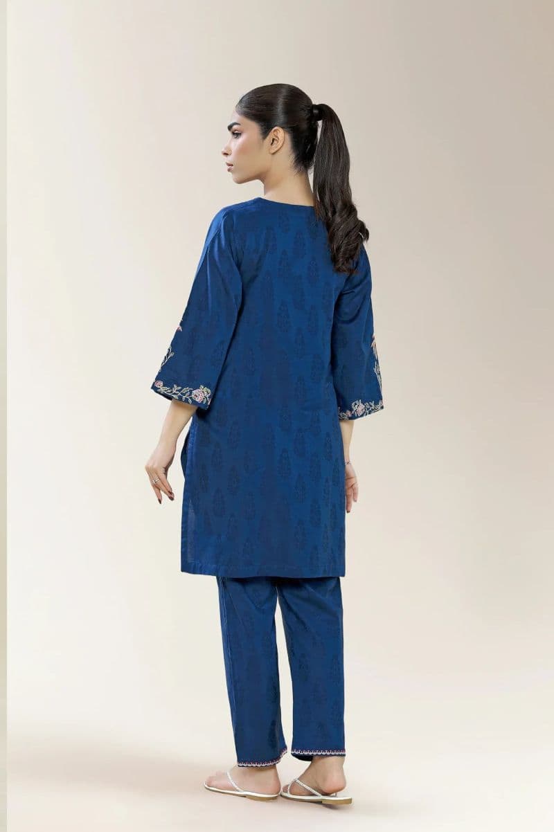 Embroidered Viscose Blue 2PC thumbnail