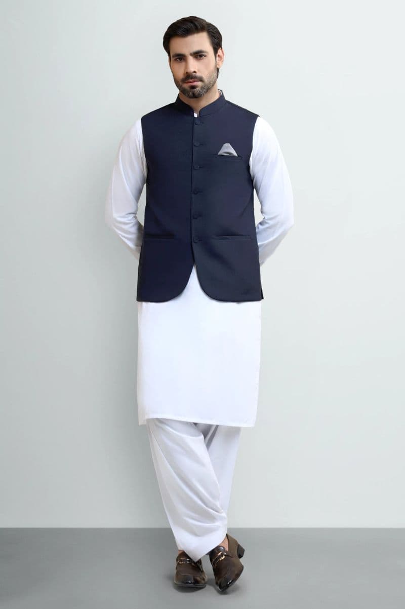 Dark Blue Waistcoat thumbnail