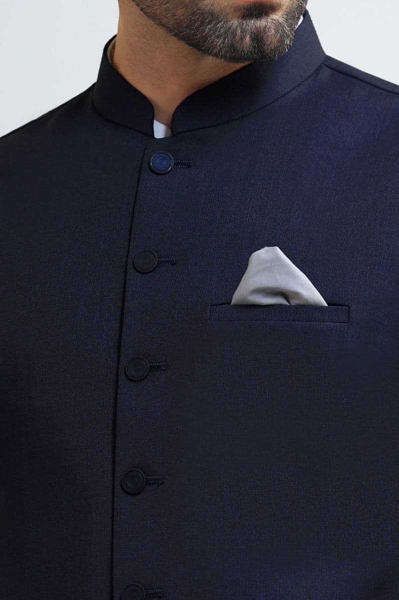 Dark Blue Waistcoat thumbnail