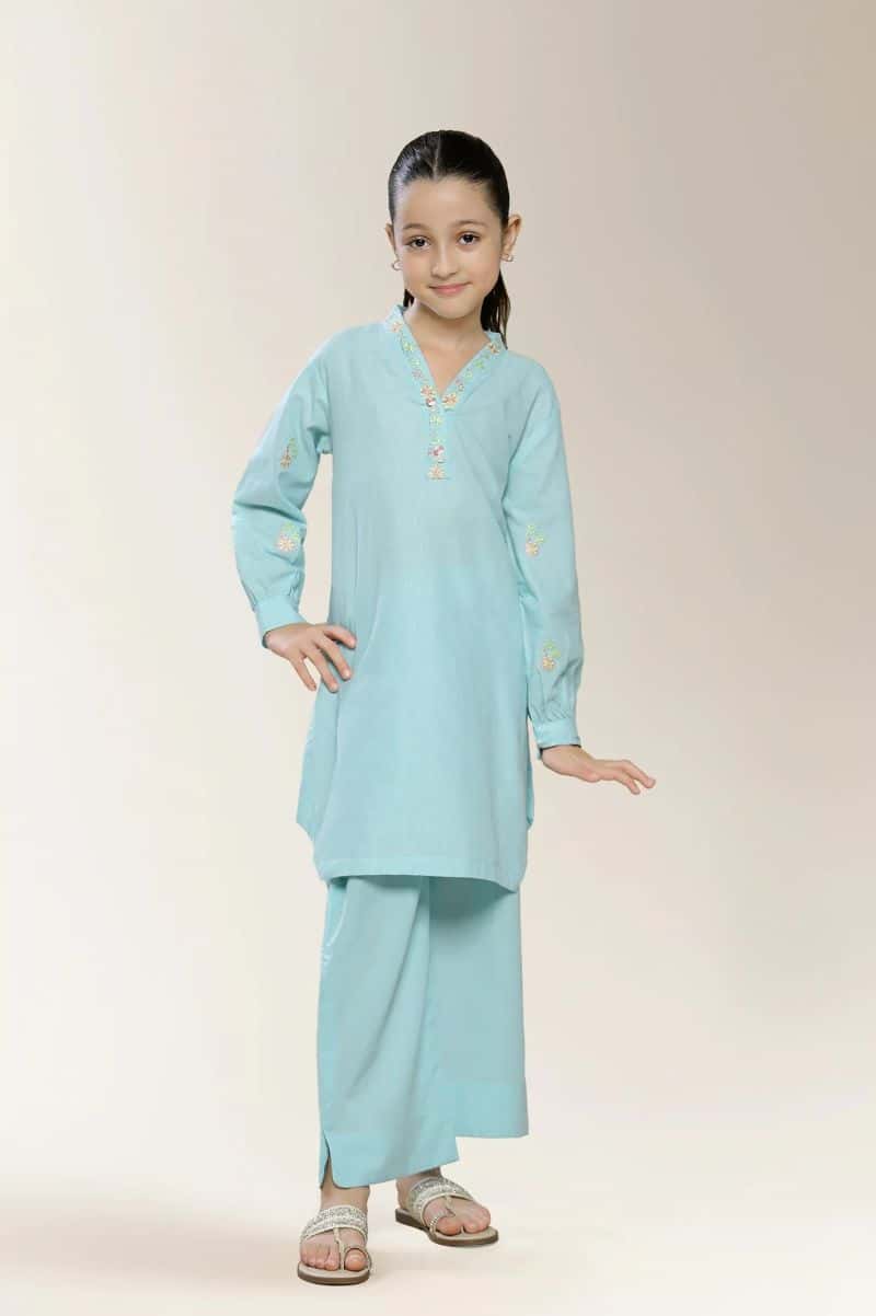 Embroidered Girls 2PC