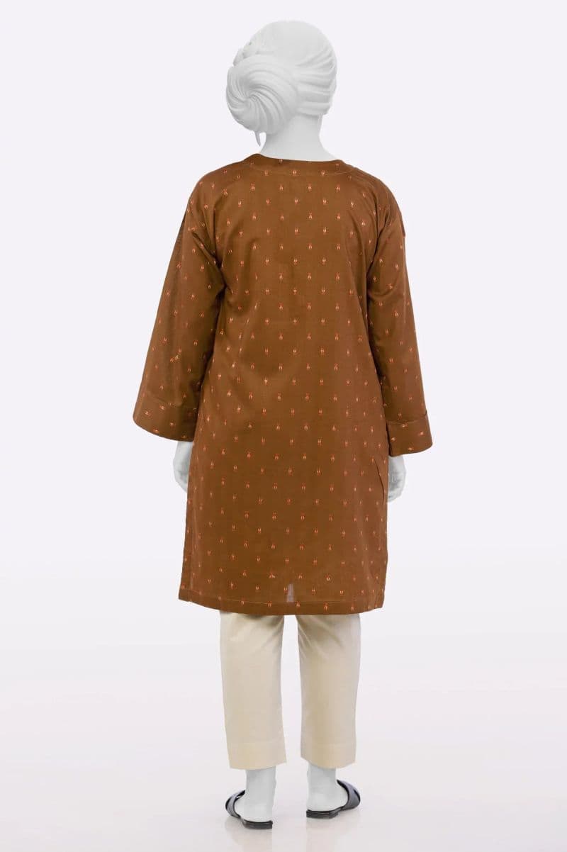 Brown Stylized Ready To Wear Kurti thumbnail