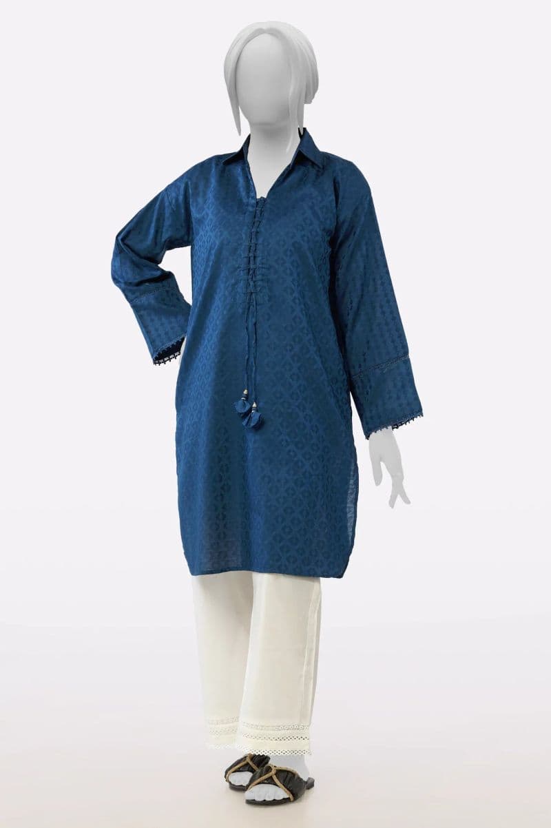 Navy Stylised Kurti thumbnail