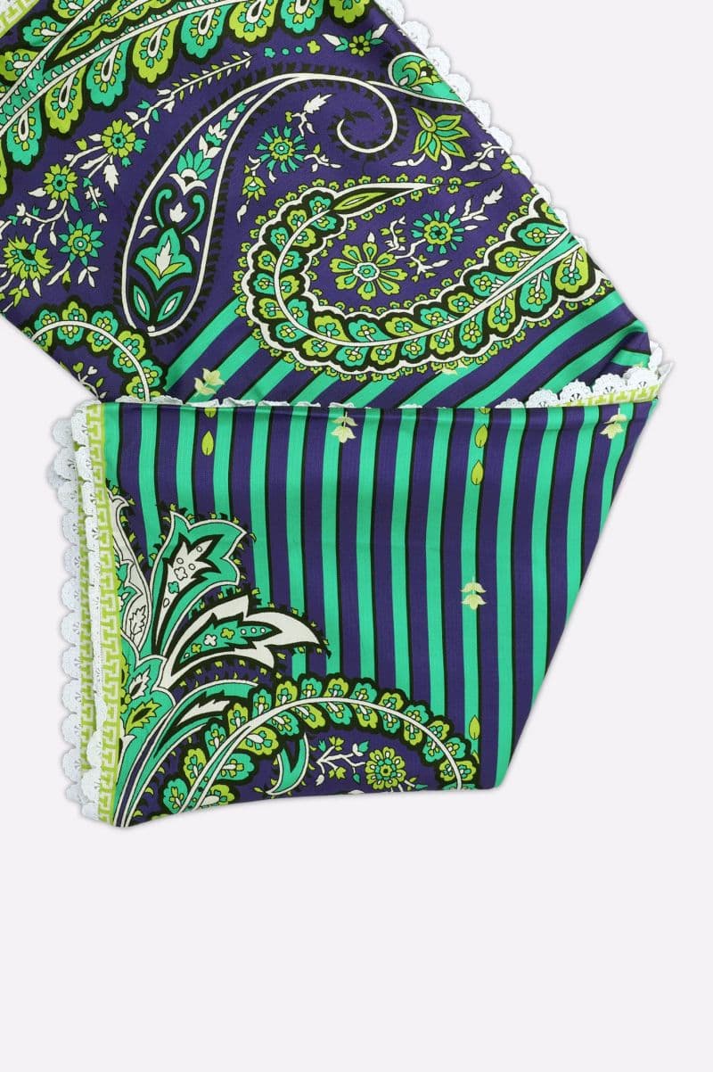 Green Printed Dupatta thumbnail