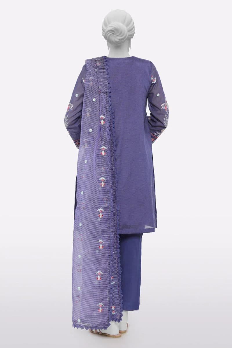 Purple Embroidered 3PC thumbnail
