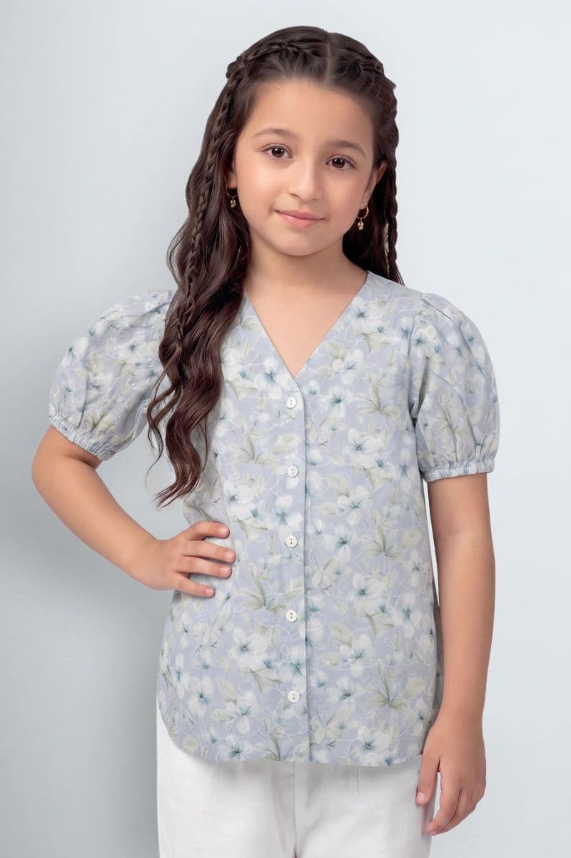Embroidered Girls Shirt thumbnail