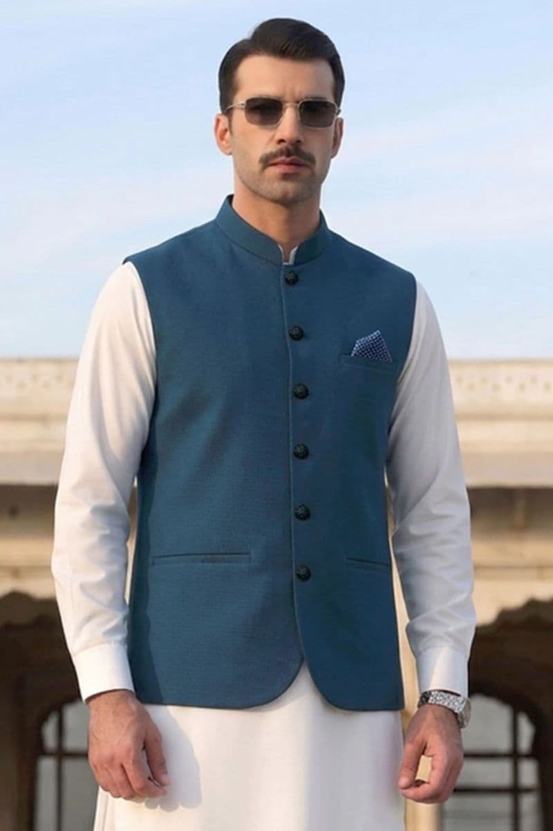 Dark Blue Waistcoat thumbnail