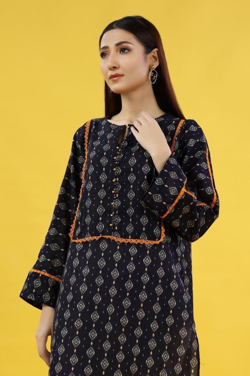 Navy Blue Kurti thumbnail