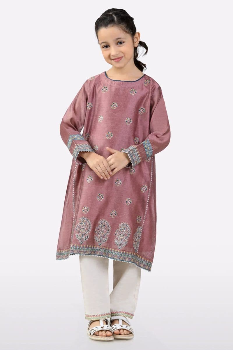 Block Printed Girls Kurti thumbnail