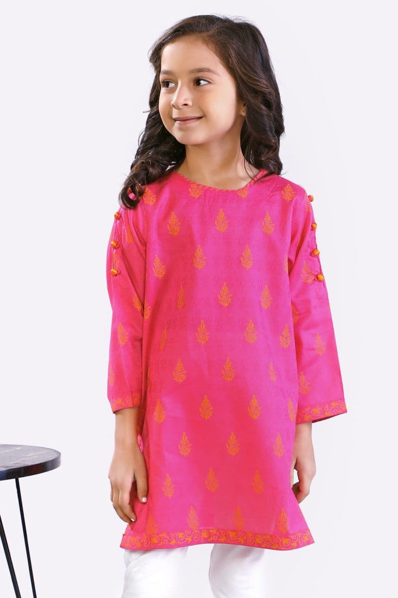 Pink Girls Kurti thumbnail