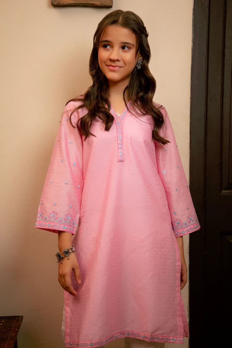 Embroidered Teens Kurti thumbnail