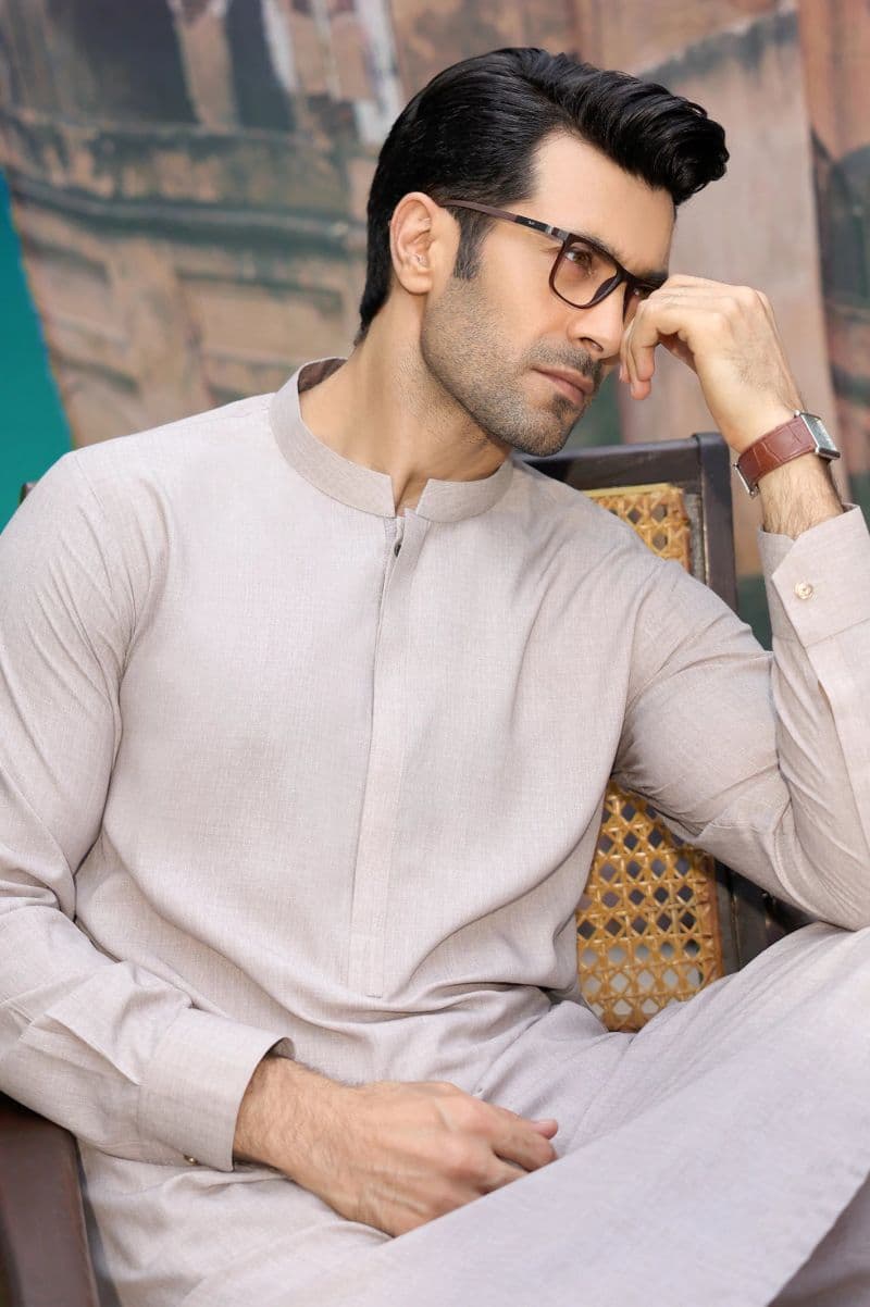 Beige Wash & Wear Shalwar Kameez thumbnail