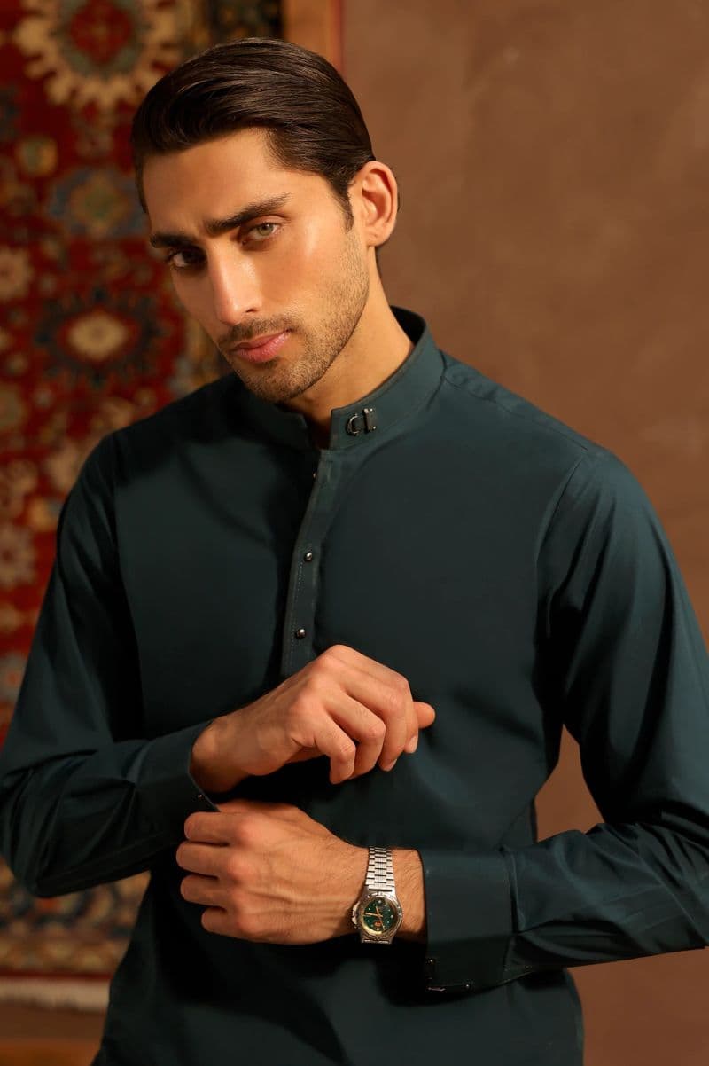 Blue Wash & Wear Shalwar Kameez thumbnail
