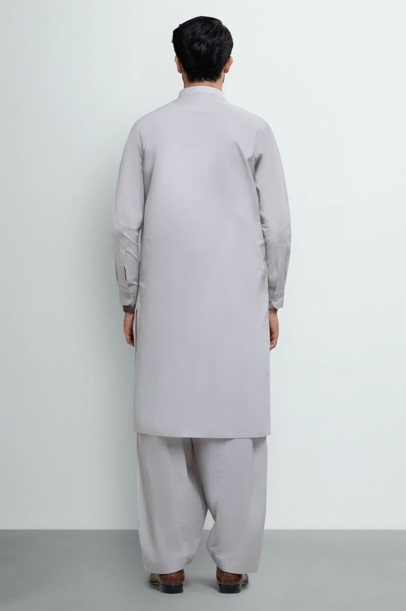 Beige Cotton Shalwar Kameez thumbnail