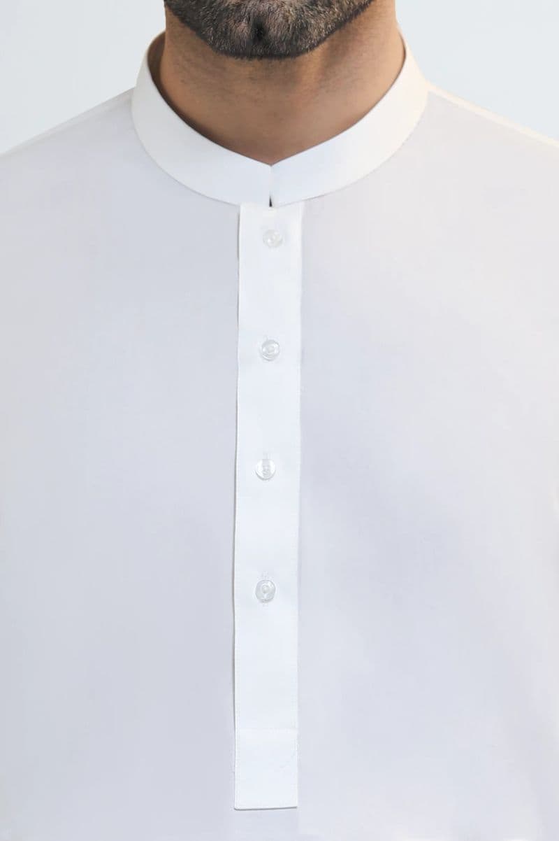 Cream Wash & Wear Shalwar Kameez thumbnail