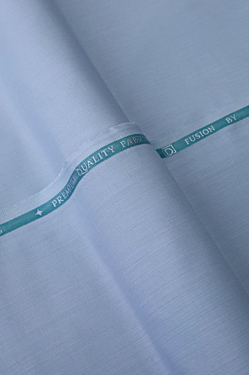 Sky Blue Wash & Wear Fabric thumbnail