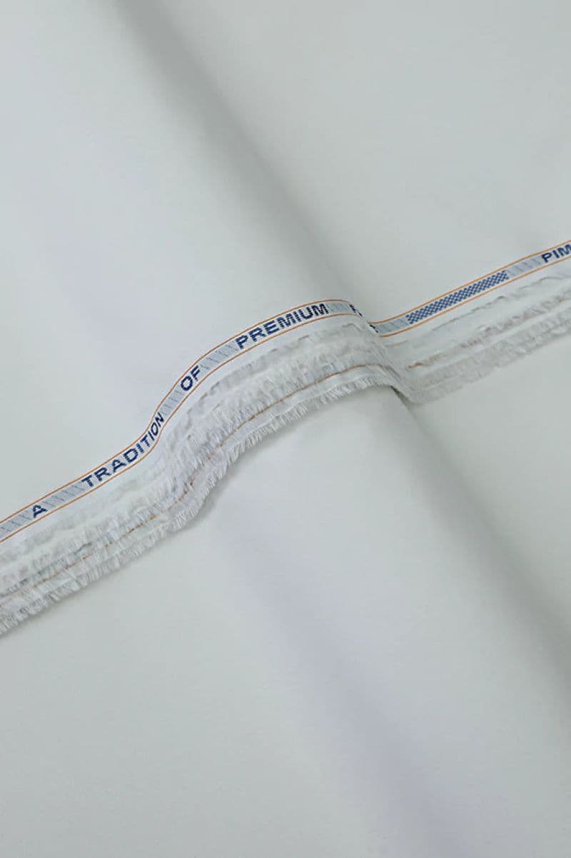Off White Cotton Fabric thumbnail