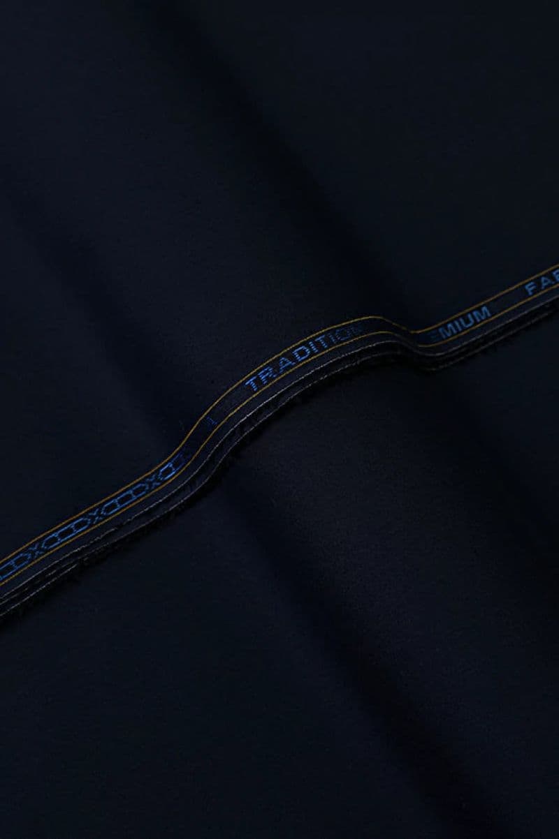 Navy Blue Cotton Fabric thumbnail