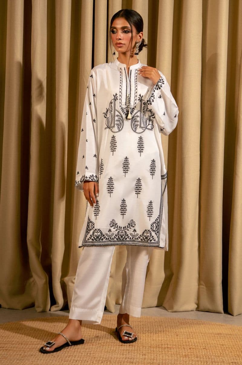 White Embroidered 2PC thumbnail