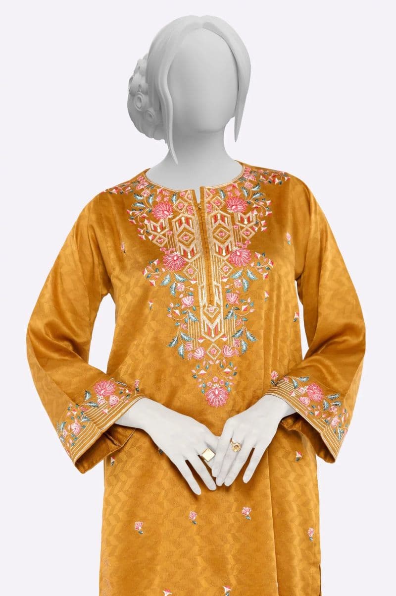 Brown Embroidered 2PC thumbnail