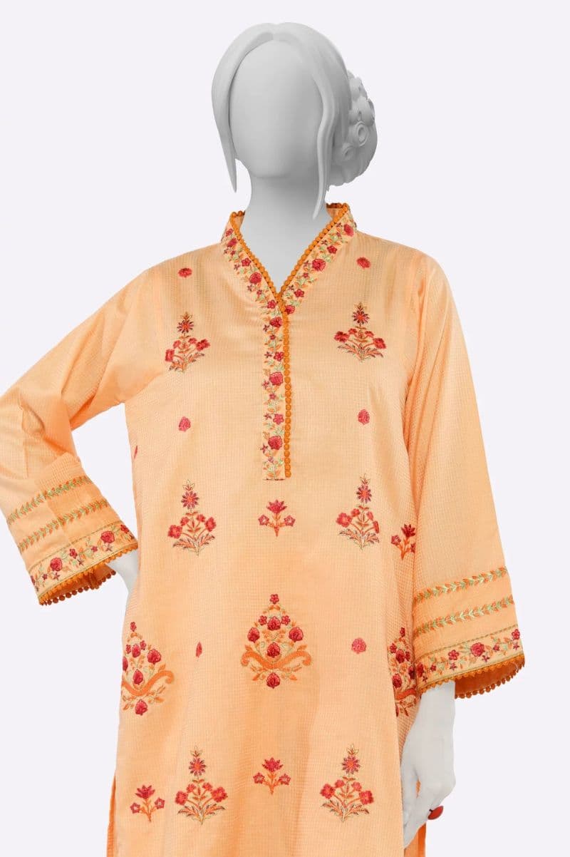 Peach Embroidered 2PC thumbnail