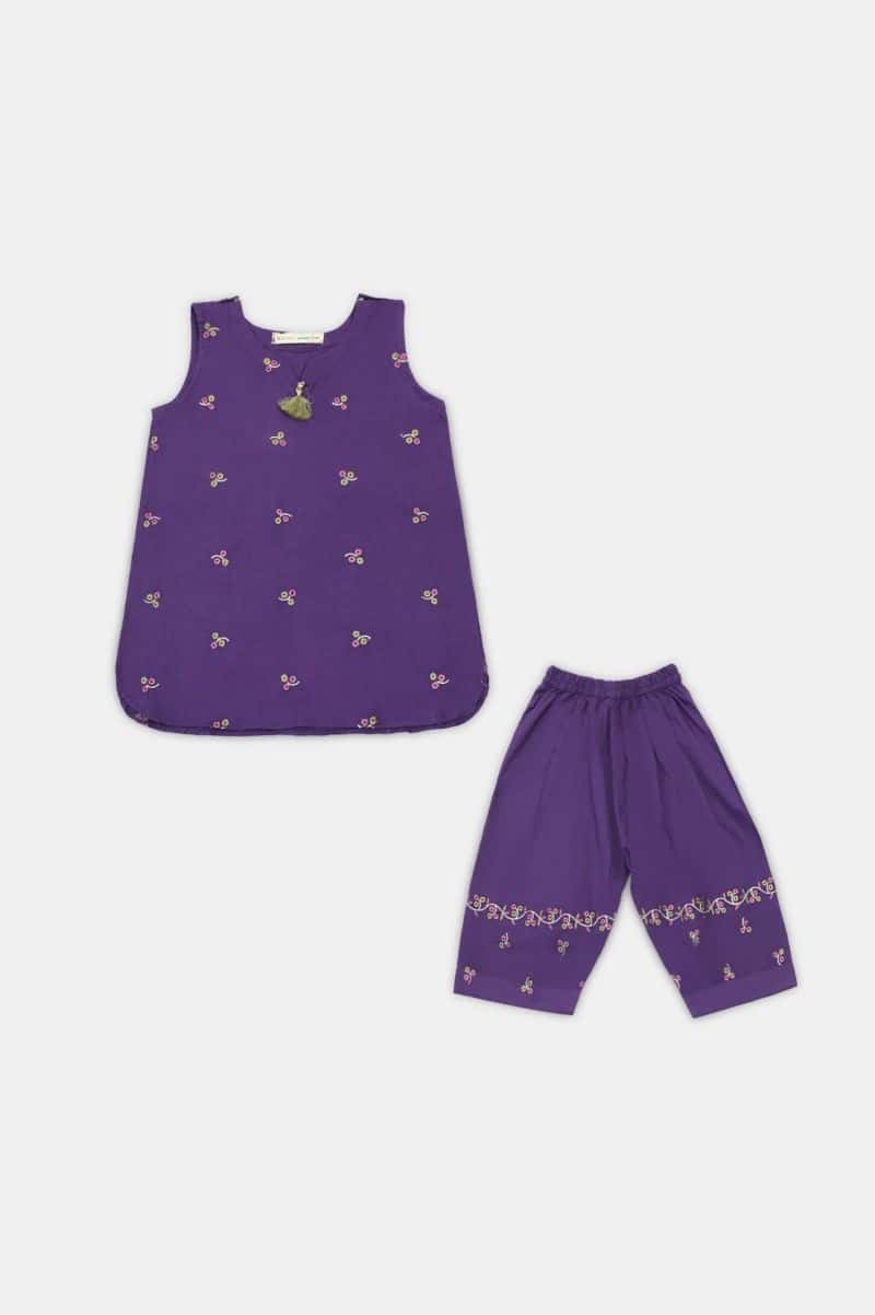 Embroidered Infant 2PC