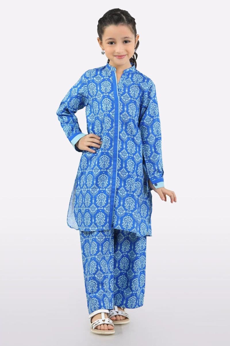 Blue Printed Girls 2PC thumbnail
