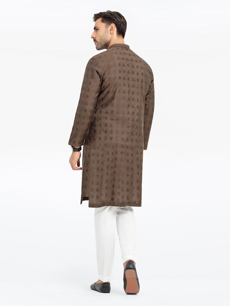 Embroidered Blended Kurta - EMTKC24-122 thumbnail