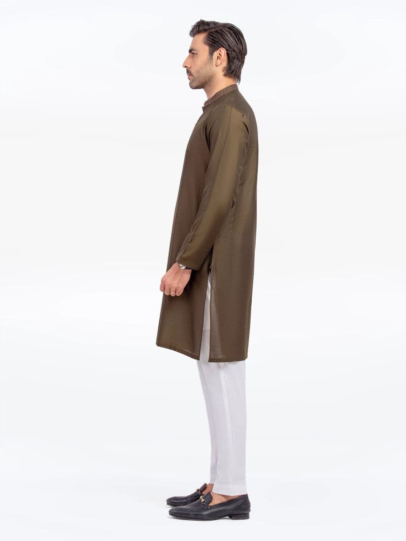 Embroidered Blended Kurta - EMTKC5-150 thumbnail