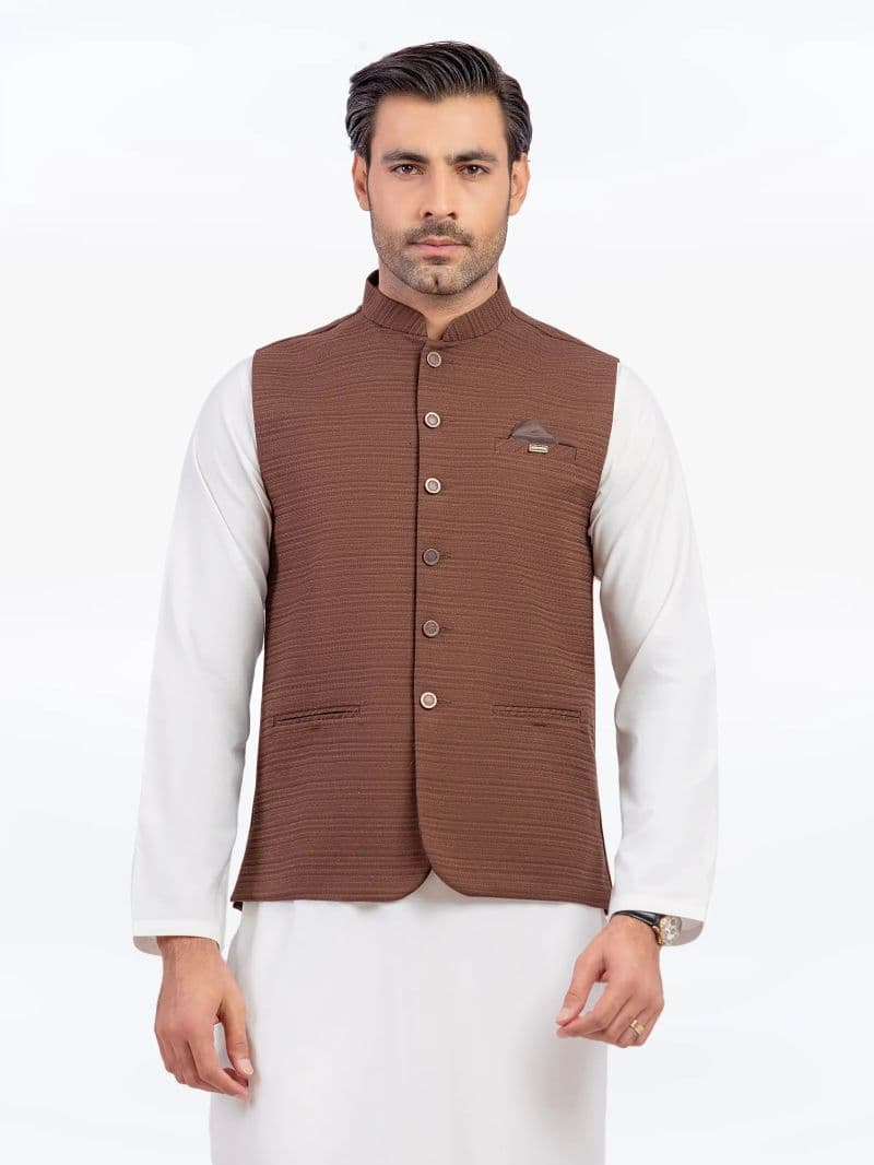Jacquard Waistcoat - EMTWC5-35957 thumbnail