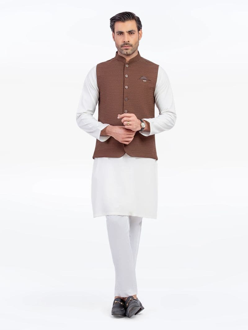 Jacquard Waistcoat - EMTWC5-35957 thumbnail