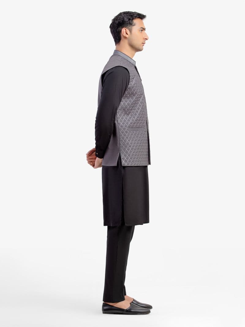 Embroidered Waistcoat - EMTWC5-35964 thumbnail