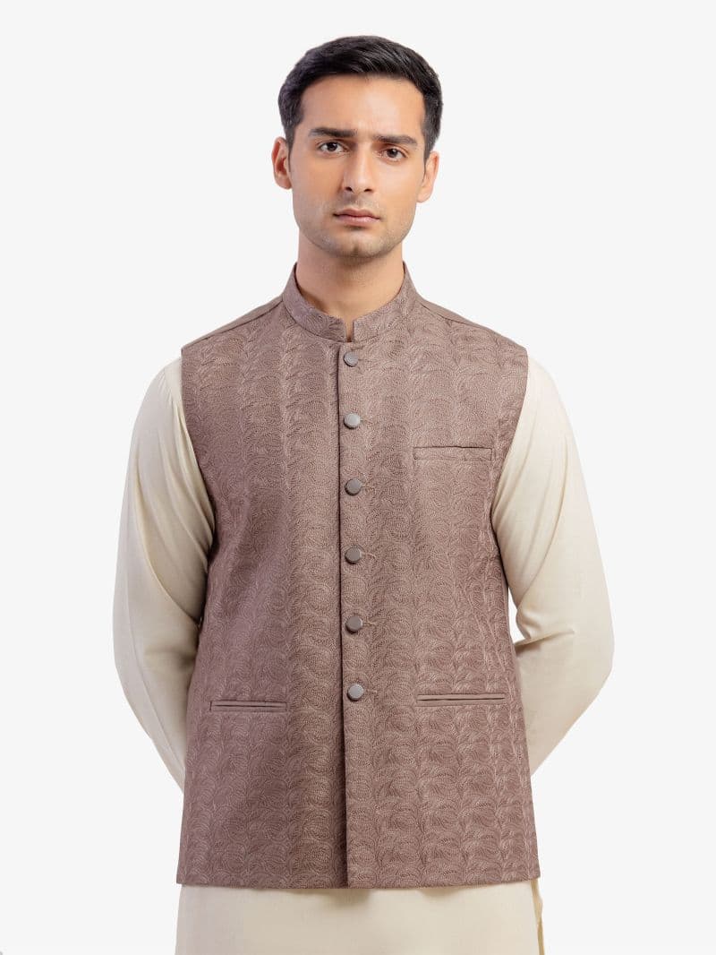 Embroidered Waistcoat - EMTWC5-35960 thumbnail