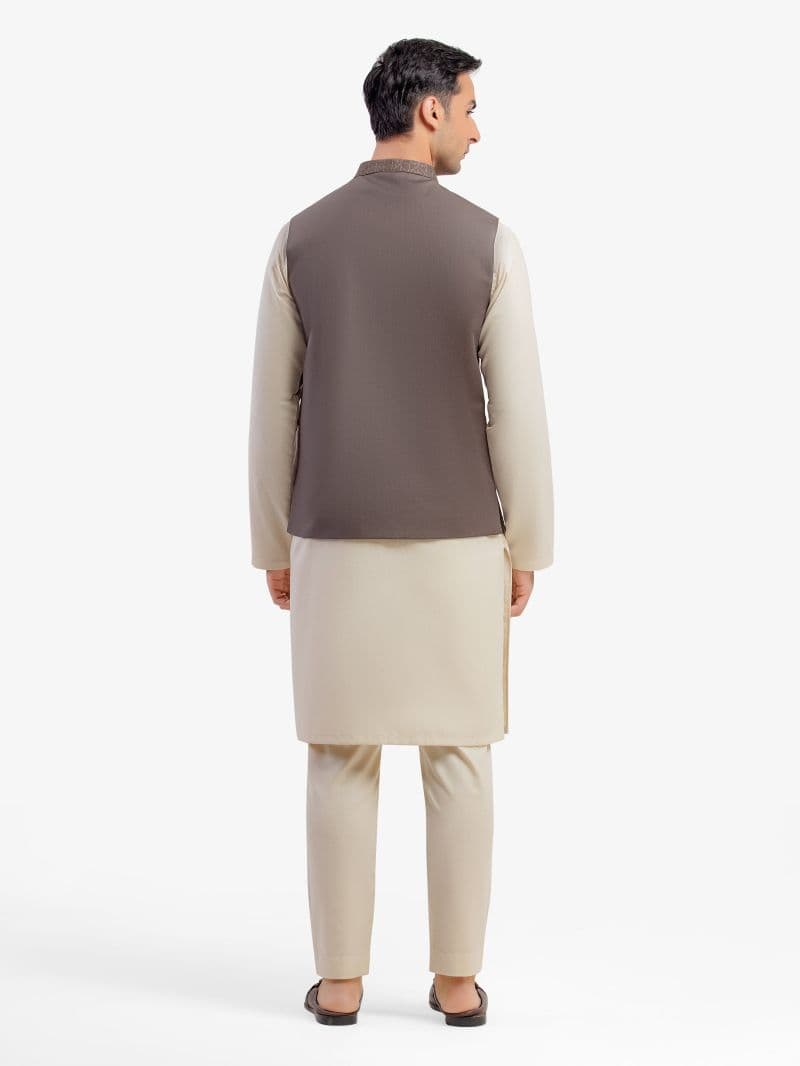 Embroidered Waistcoat - EMTWC5-35962 thumbnail