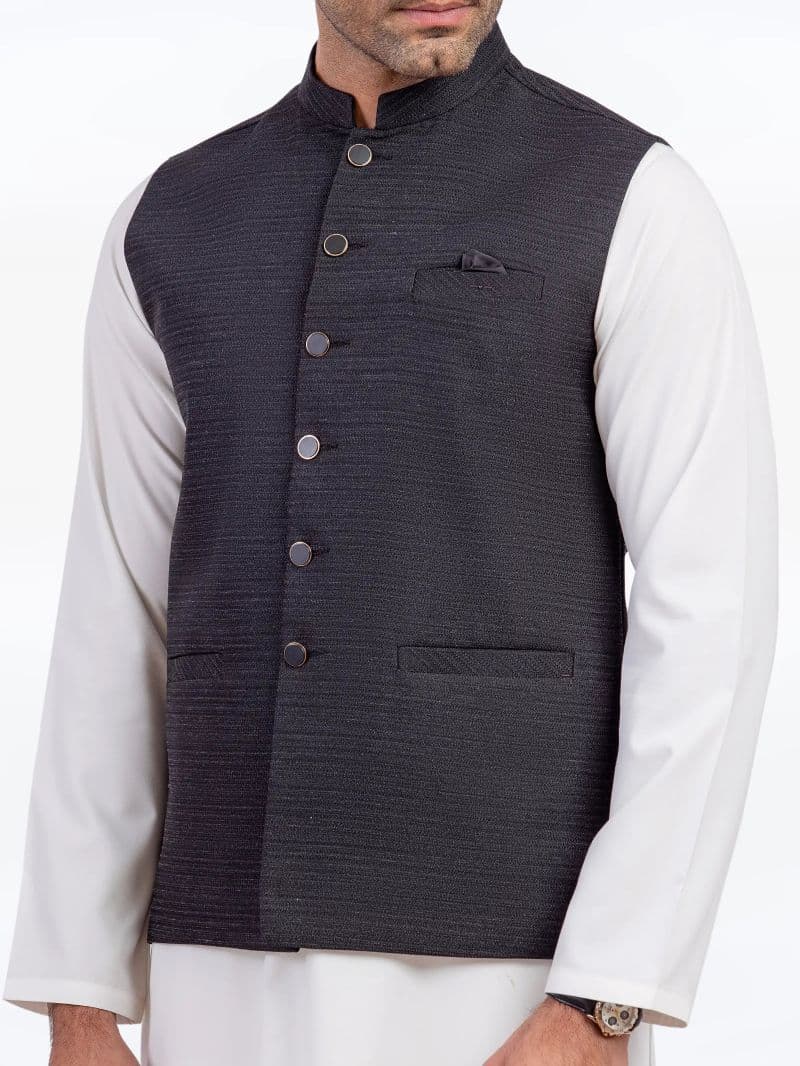 Jacquard Waistcoat - EMTWC5-35956 thumbnail