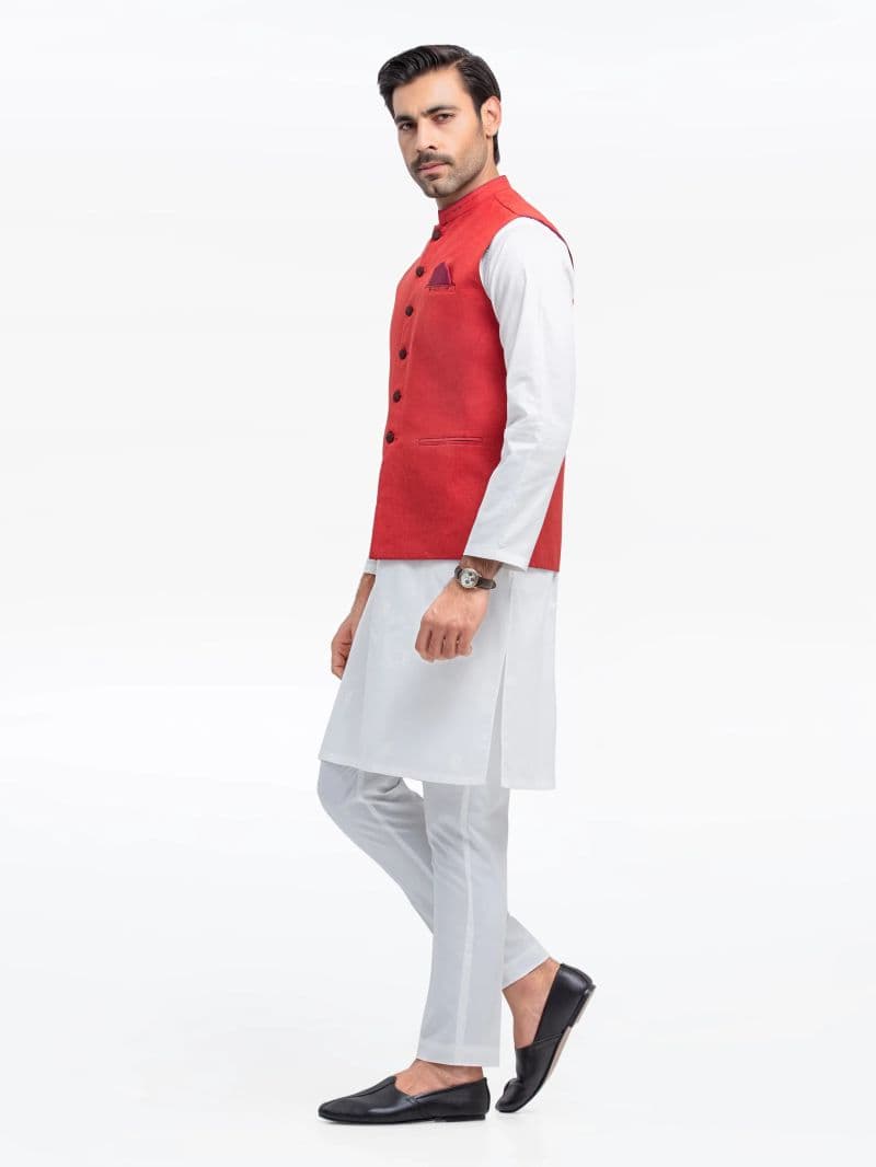 Cotton Waistcoat - EMTWC23-35839 thumbnail