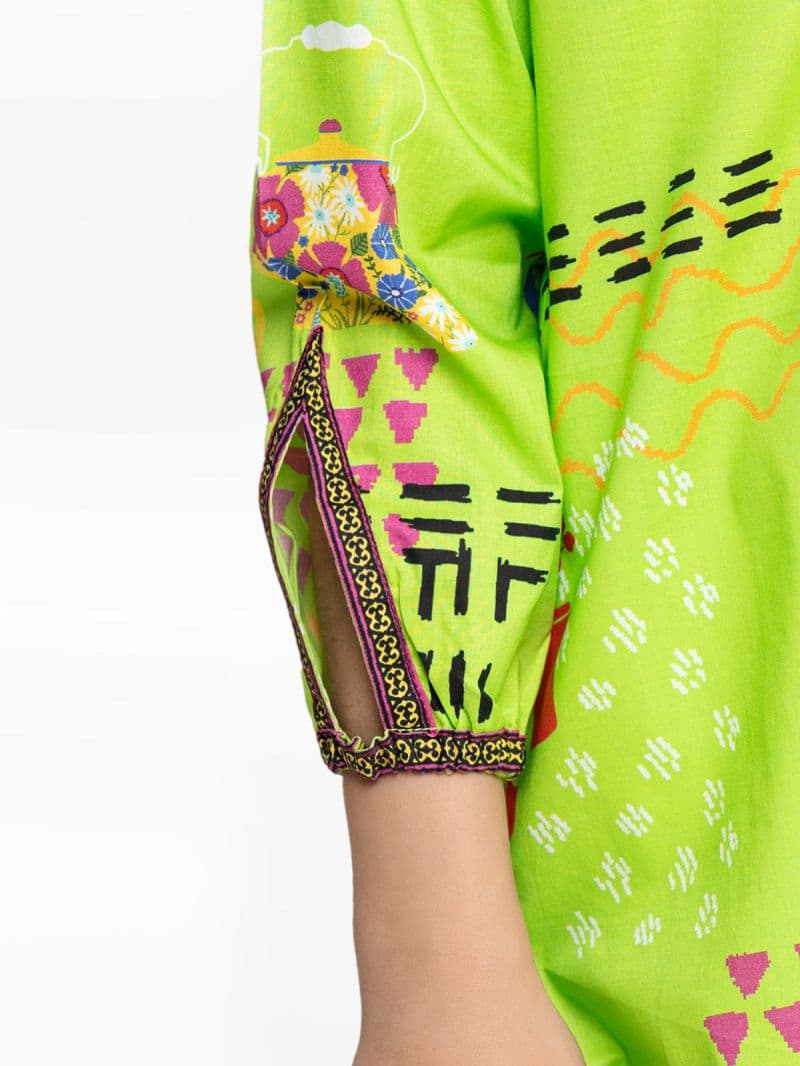Printed Lawn Shirt - EGTKP24-70734S thumbnail