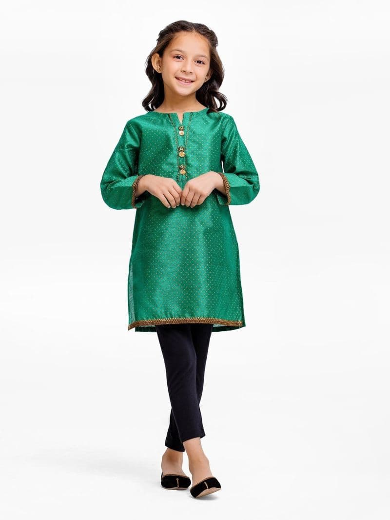 Printed Raw Silk Shirt - EGTKP23-70683S thumbnail