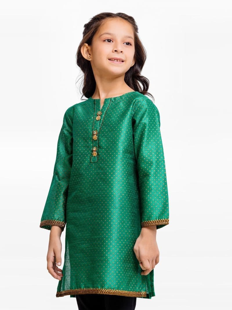 Printed Raw Silk Shirt - EGTKP23-70683S thumbnail
