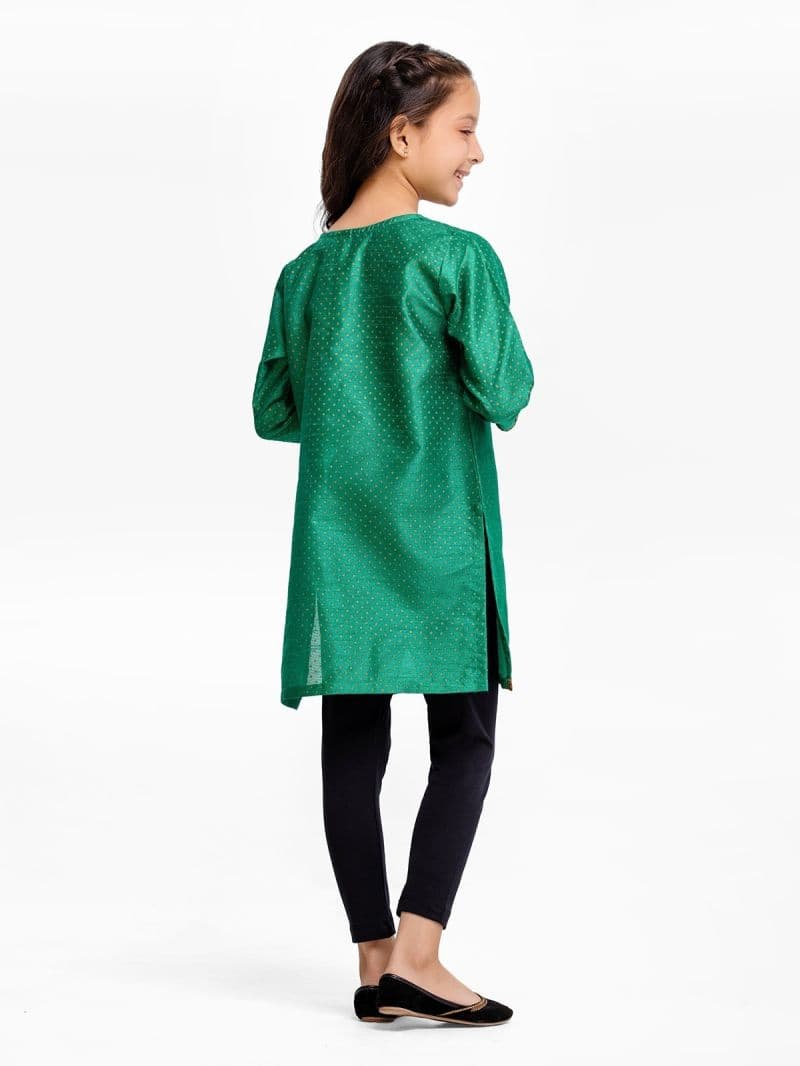 Printed Raw Silk Shirt - EGTKP23-70683S thumbnail