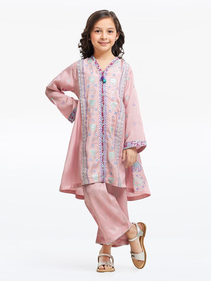 Printed Cotton Silk Co-Ord Set - EGTP23-22209 thumbnail